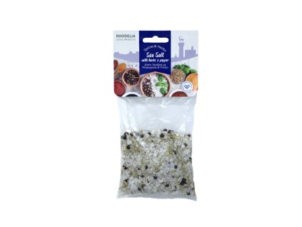 Mořská sůl, bylinky a pepř 150g
