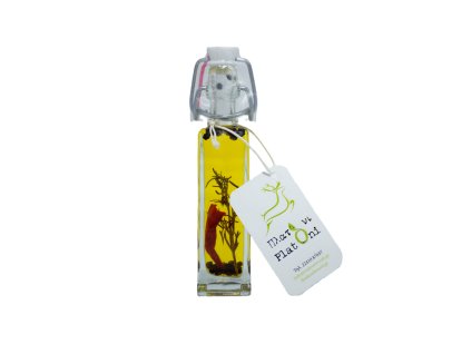 Olivový olej v dárkovém skle - chilli, 40 ml