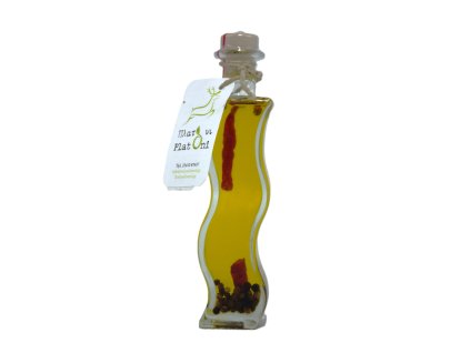Olivový olej v dárkovém skle - chilli, 100 ml