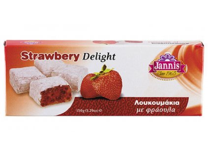 Lukumi s jahodami 150 g JANNIS