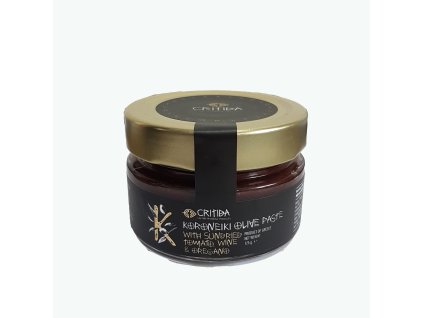 Pasta černá z oliv KORONEIKI se sušenými rajčaty 125 g