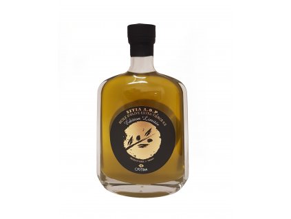 REKLAMNÍ A PROPAGAČNÍ DÁREK Extra panenský olivový olej Critida Attitude - průhlená láhev 700 ml - LIMITOVANÁ DESIGN EDICE
