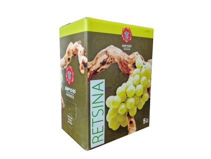 VÝPRODEJ Retsina DIONYSOS box s ventilkem 5 l