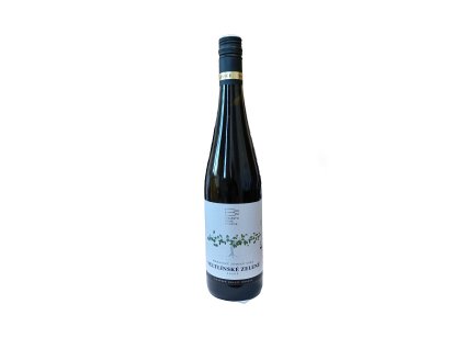Veltlínské zelené, moravské zemské víno, bílé suché 750 ml Velké Bílovice