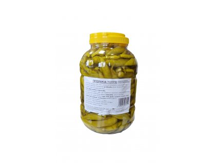 Nakládané zelené papriky makedoniki 5 kg