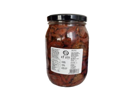 Řecká sušená rajčata v oleji s bylinkami 1,359 kg EfZin