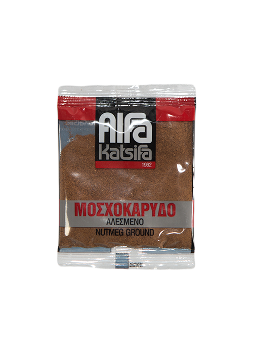 KATSIFAS Muškátový oříšek mletý 12 g - sáček KATSIFAS Muškátový oříšek mletý 12 g - sáček