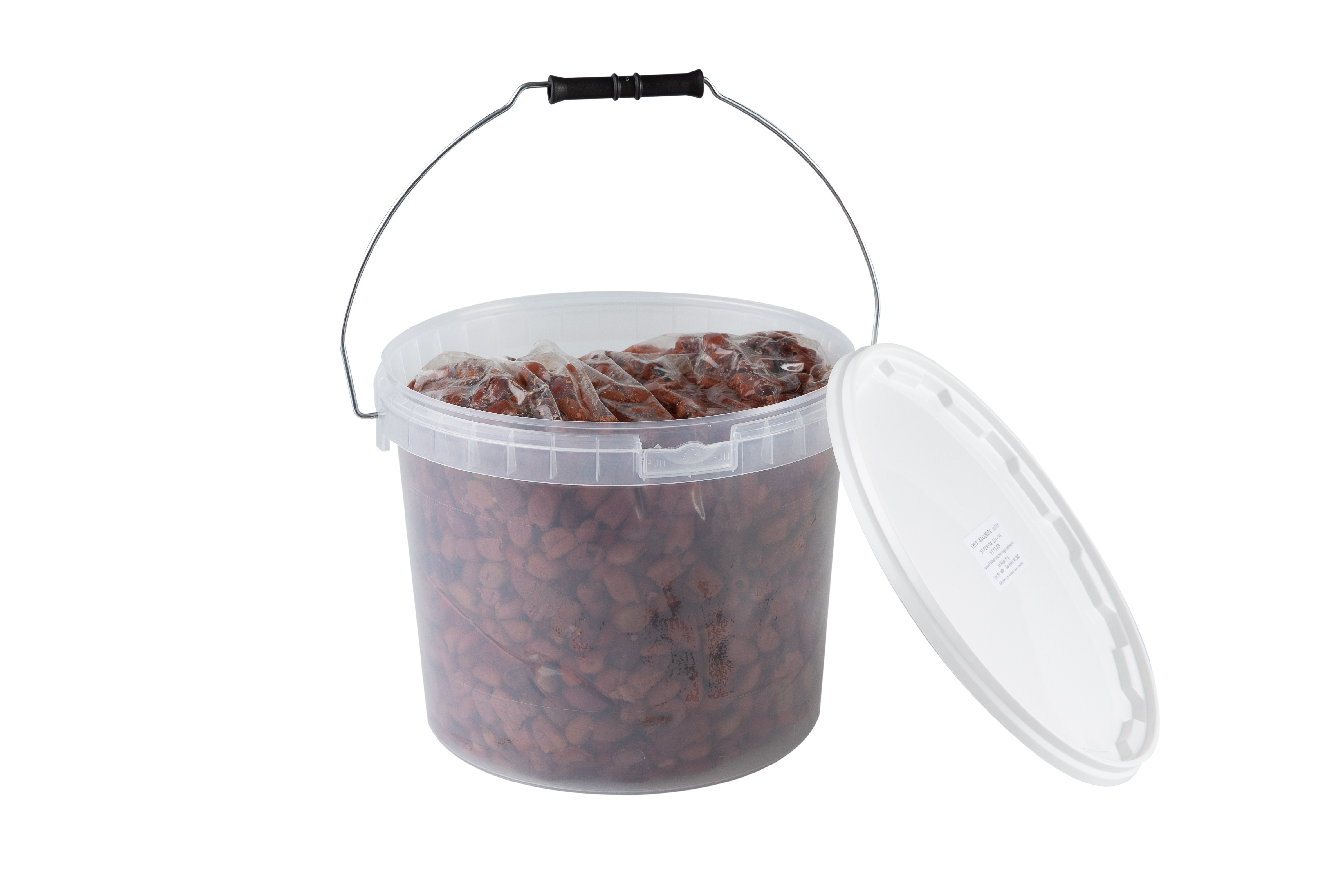 Levně ILIDA Olivy černé KALAMATA bez pecky 8,3 kg
