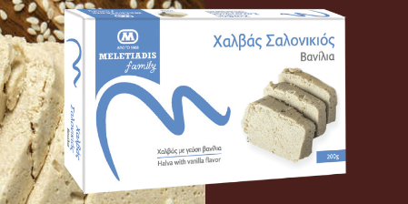 MELETIADIS Chalva vanilková 200 g