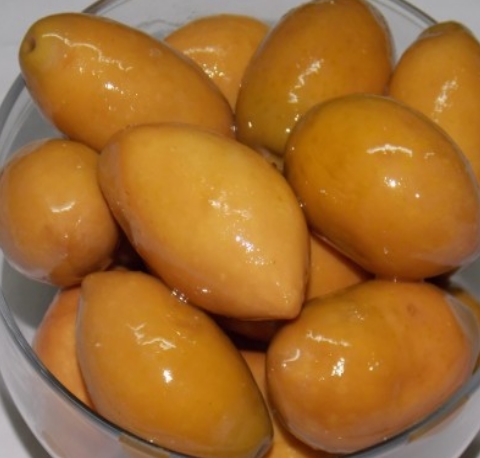 ILIDA Damaskino obří zelené olivy 1,25 kg