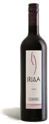 Červené suché víno IRIDA PGI ACHAIA Syrah 750 ml CAVINO