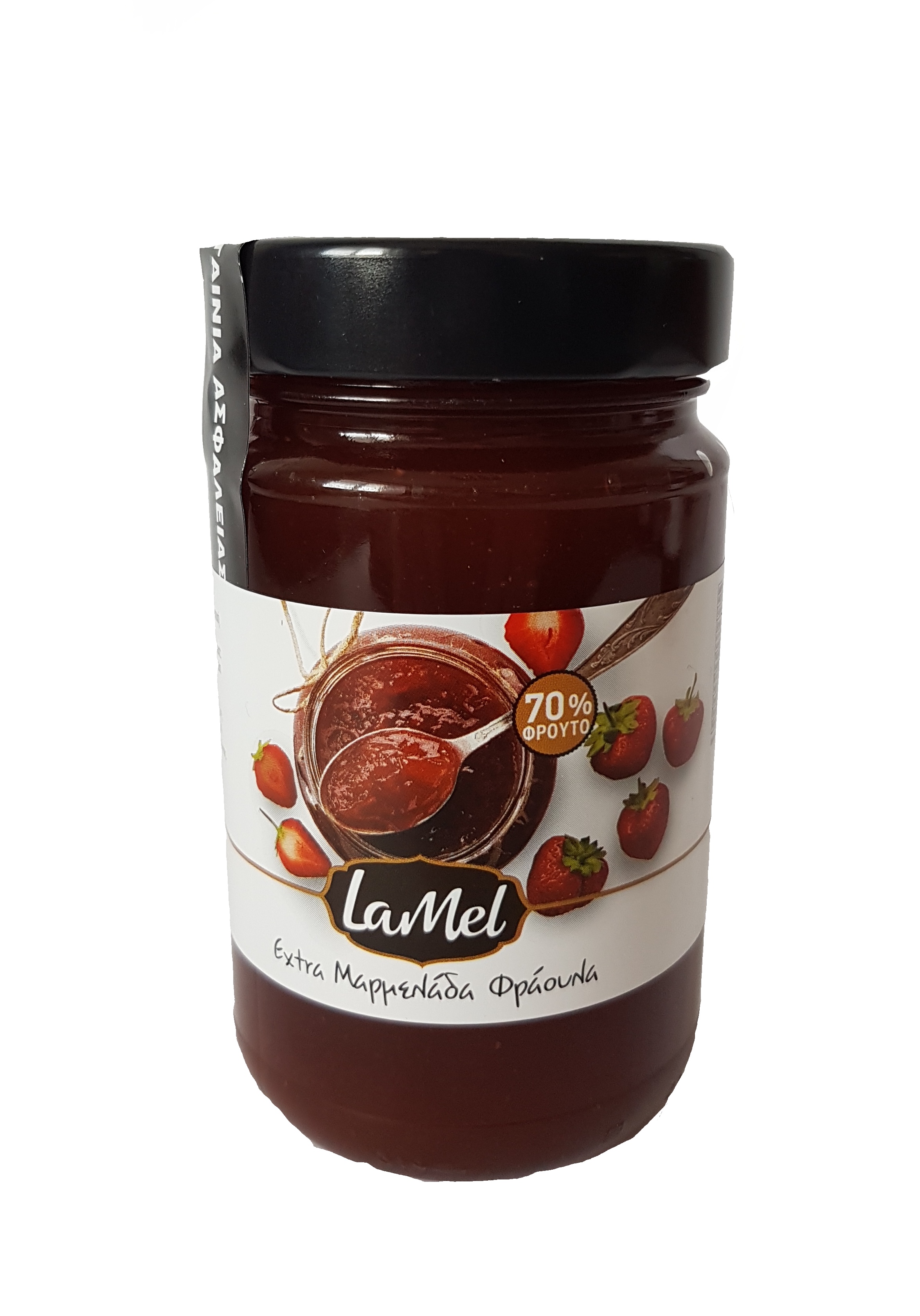 MELETIADIS JAHODOVÝ džem extra 380 g 70% ovoce