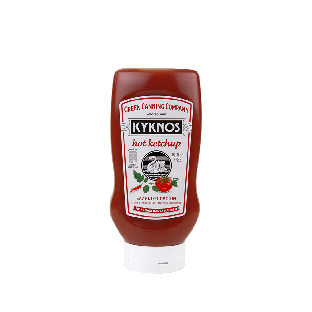 Levně KYKNOS Kečup ostrý 560 g PET