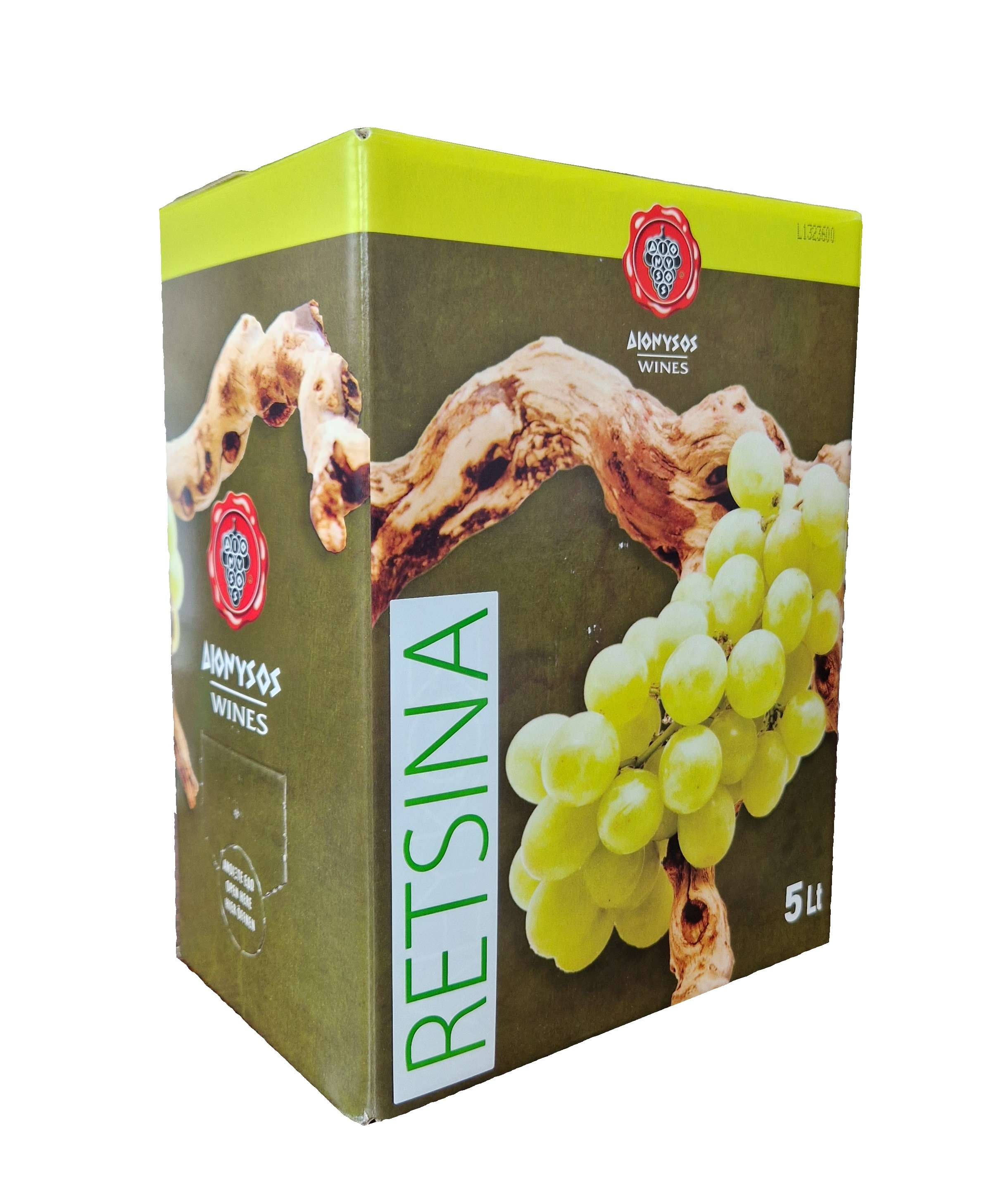 VÝPRODEJ Retsina DIONYSOS box s ventilkem 5 l