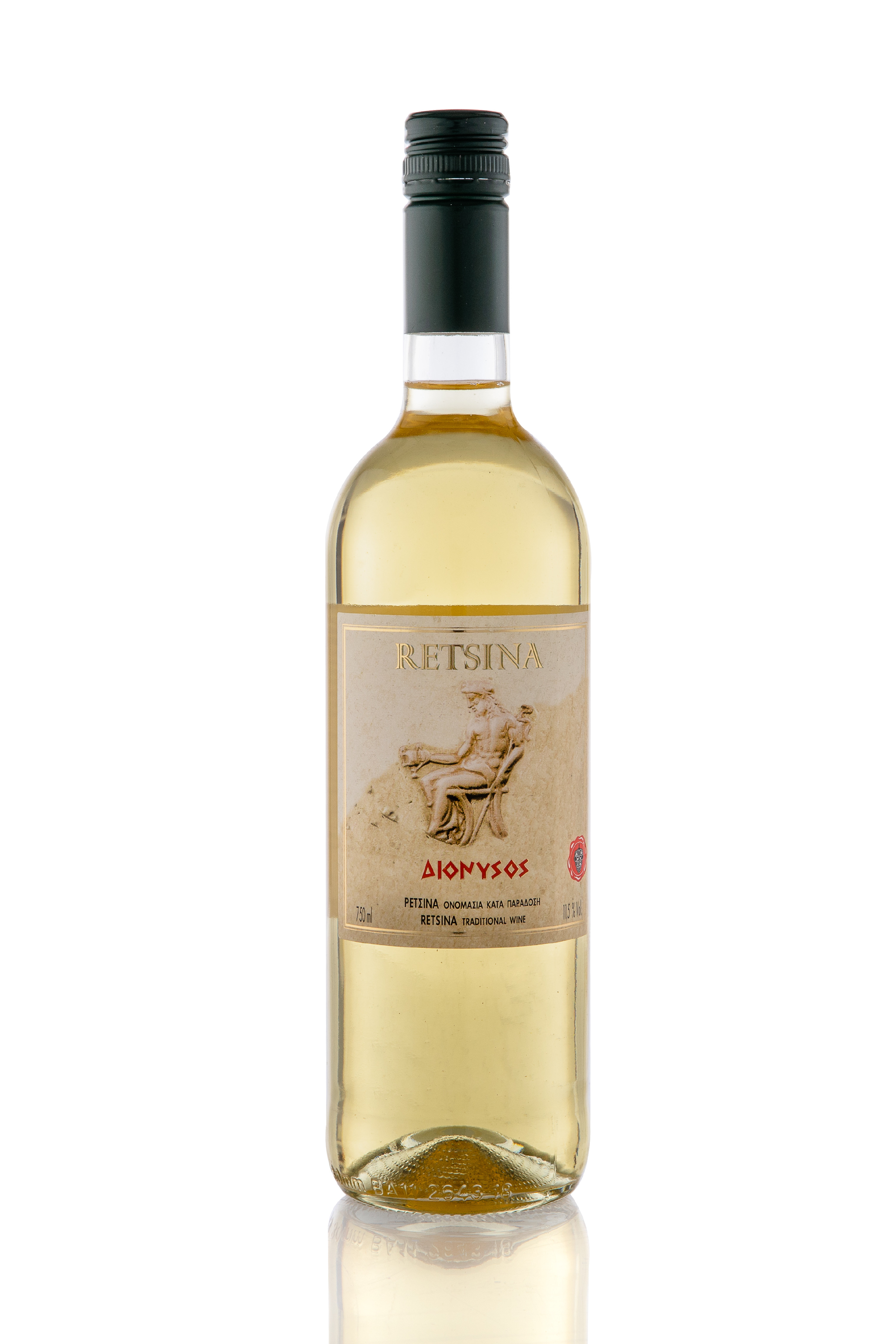 Retsina DIONYSOS 6x750 ml STELVIN - šroubovací uzávěr KARTON