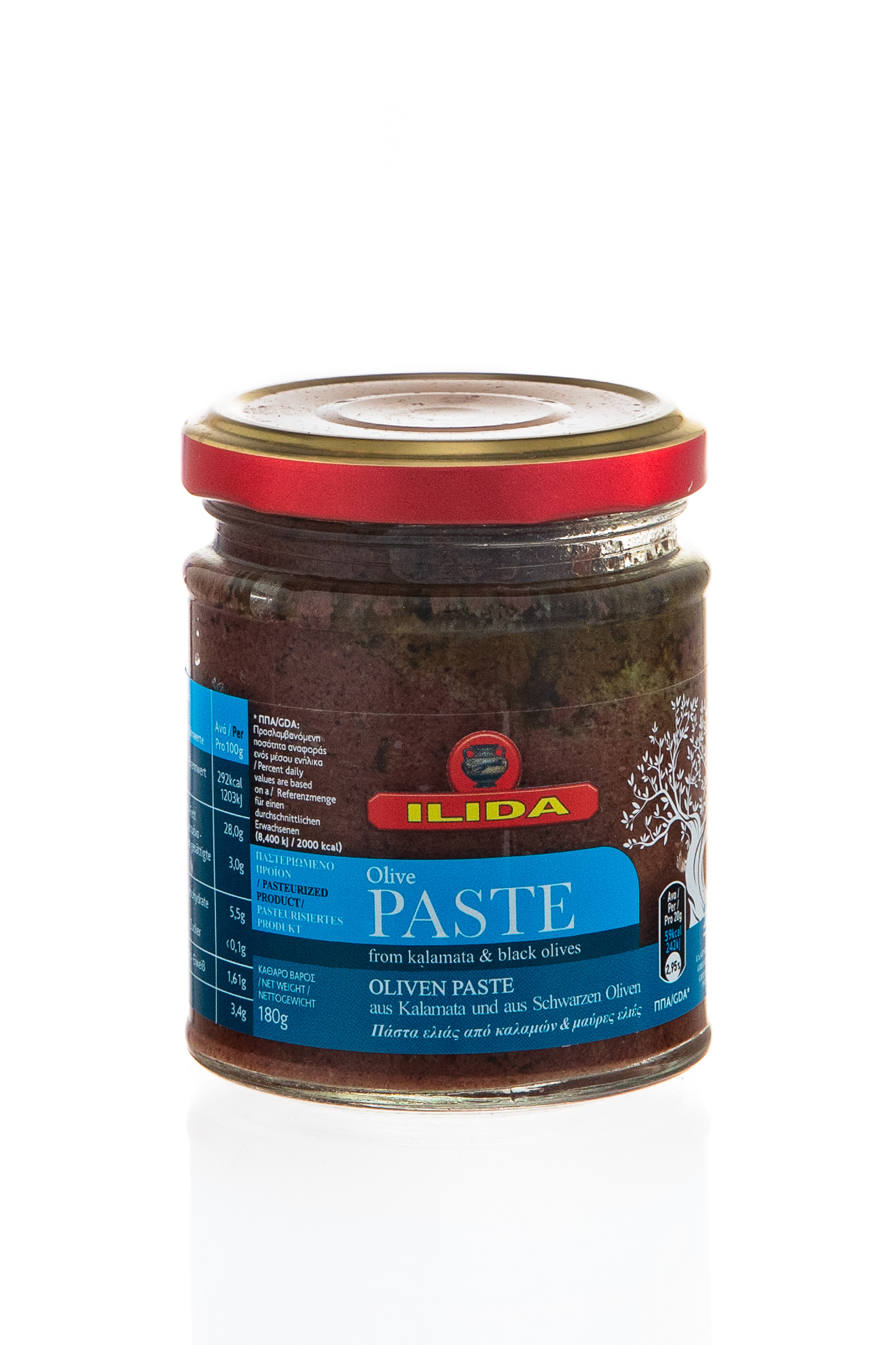 ILIDA Olivová pasta černá 180 g