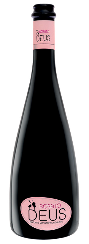 CAVINO DEUS ROSATO semisparkling, růžové polosladké víno 750 ml