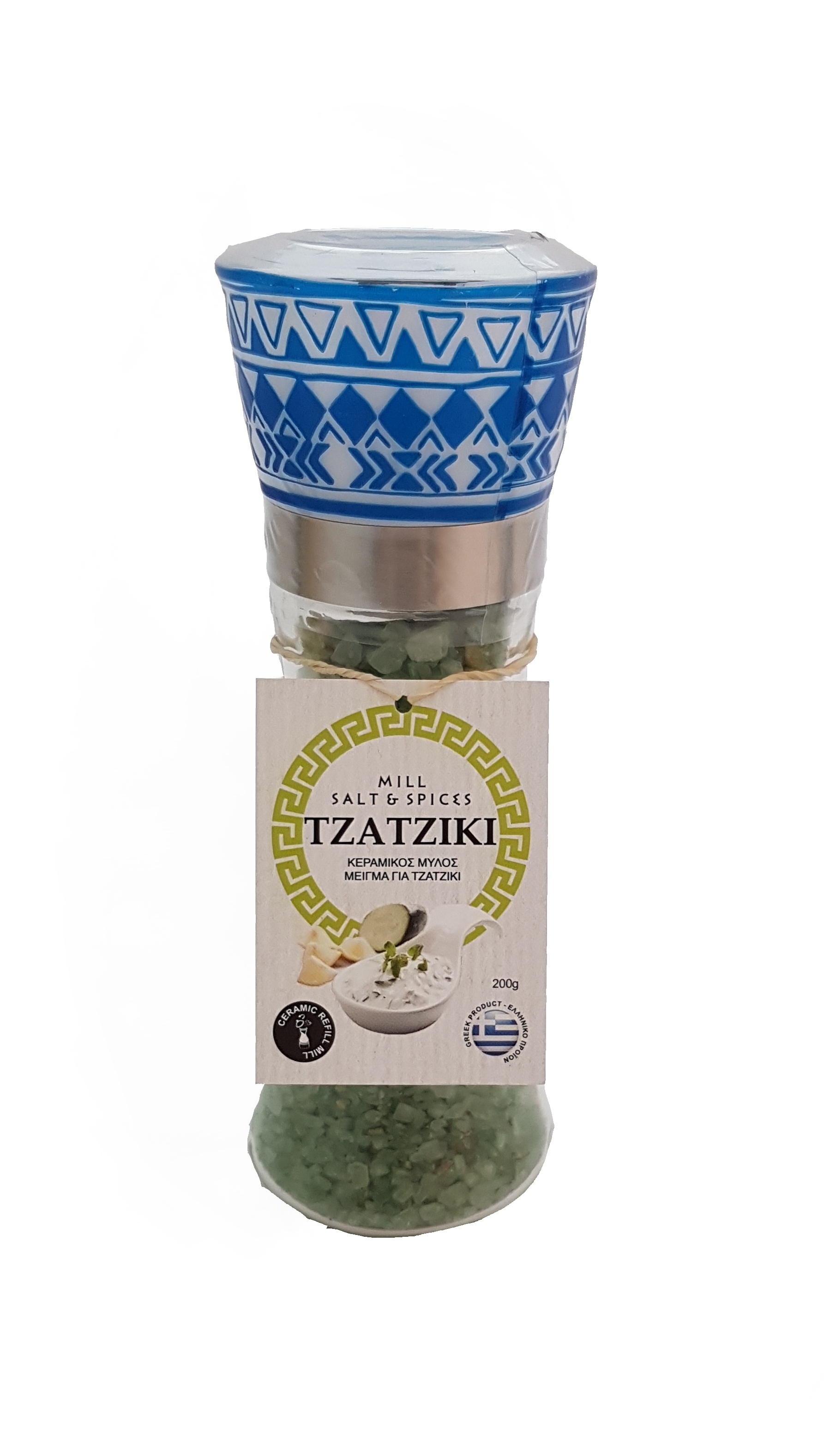 BIODINAMI Sůl na Tzatziki - mlýnek 180 g