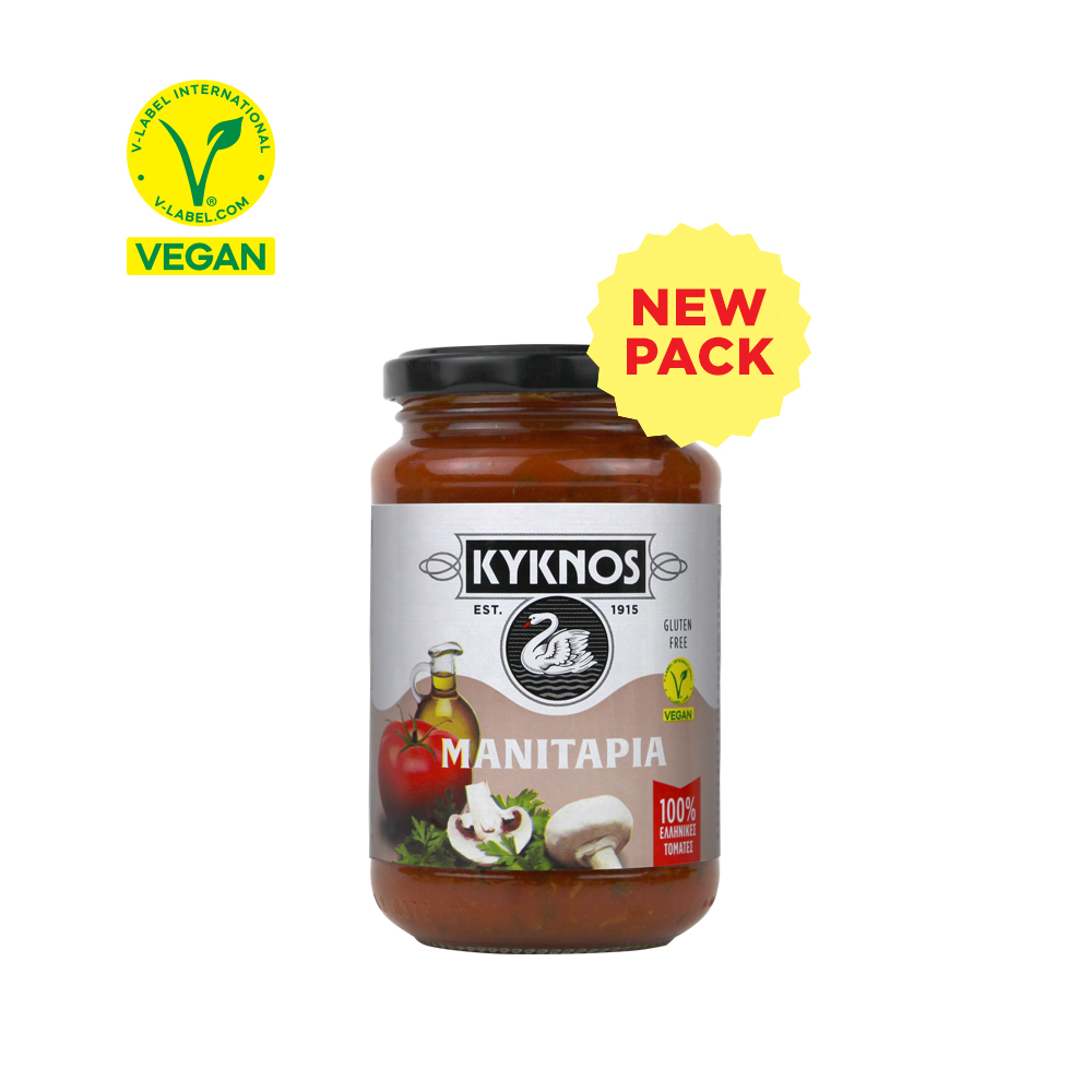 Levně KYKNOS Řecká rajčatová omáčka s žampiony 350 g