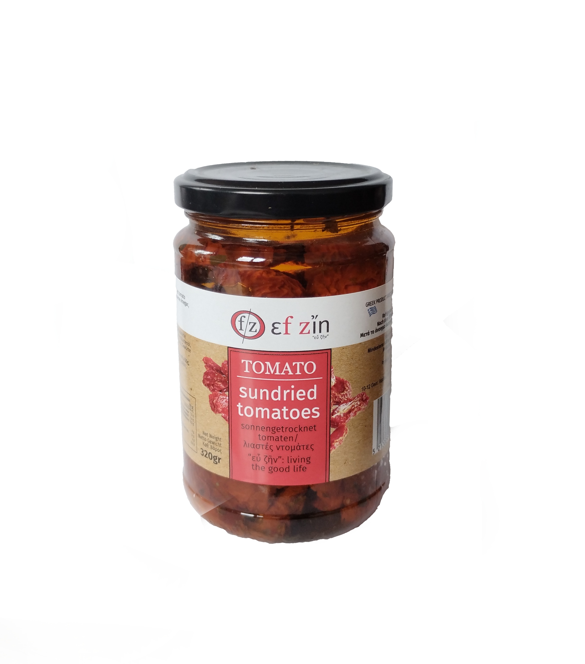 Řecká sušená rajčata v oleji 320 g EfZin