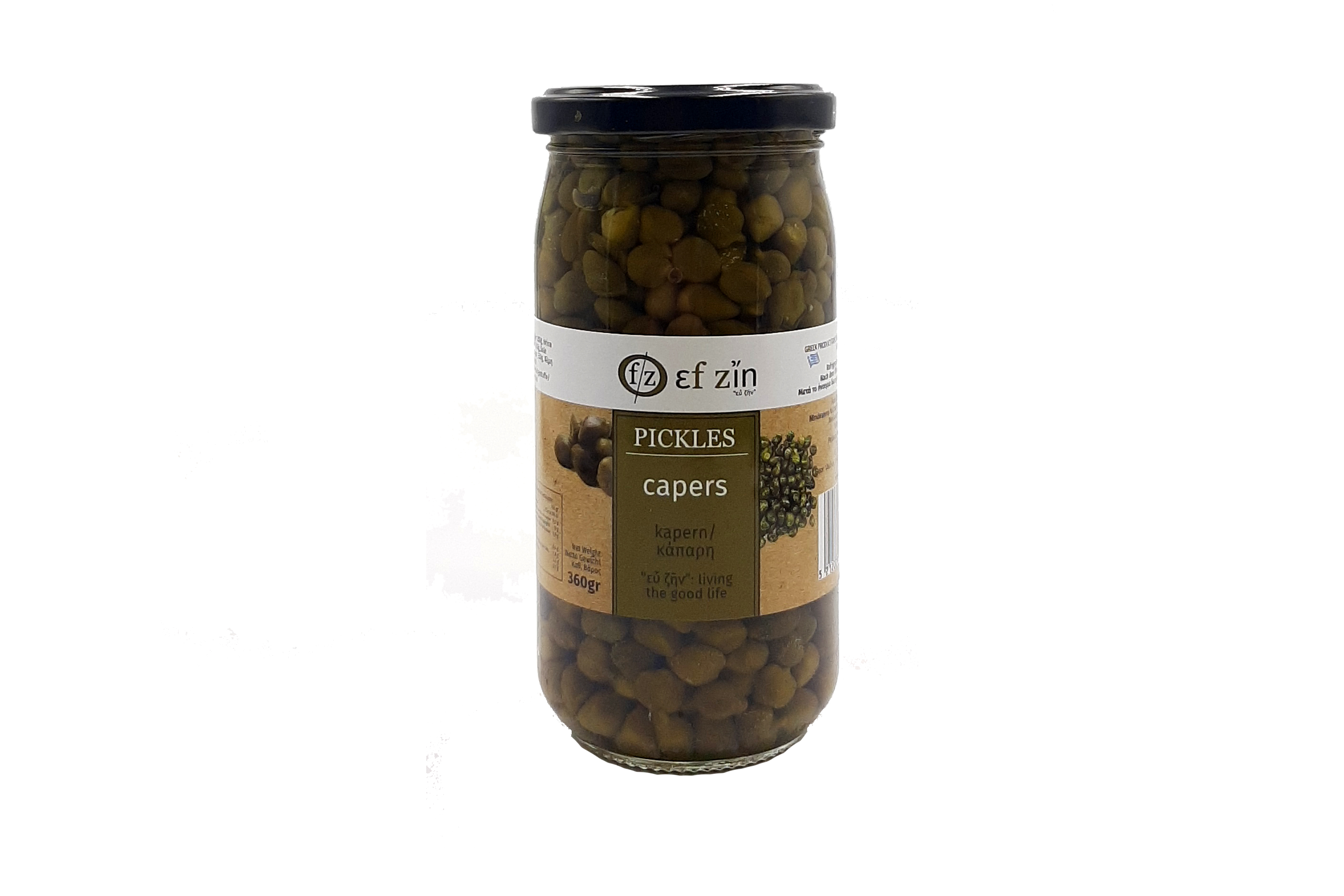 Nakládané kapary 360 g EfZin