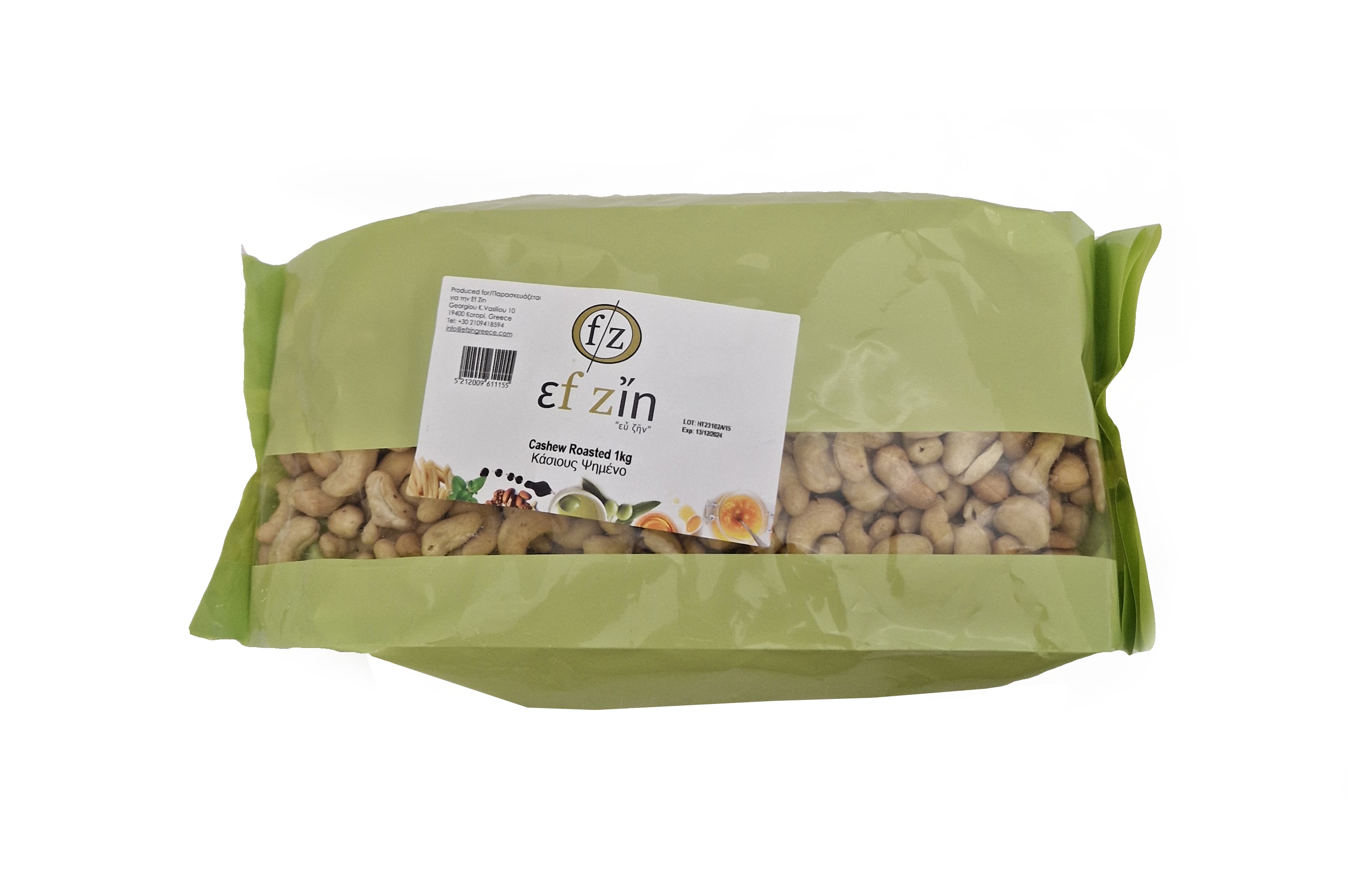 Pražené kešu ořechy 240W 1 kg EfZin
