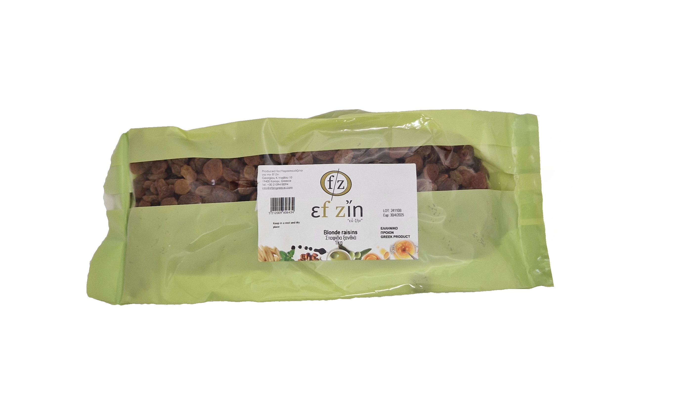 Sušené rozinky BLONDE 1 kg EfZin