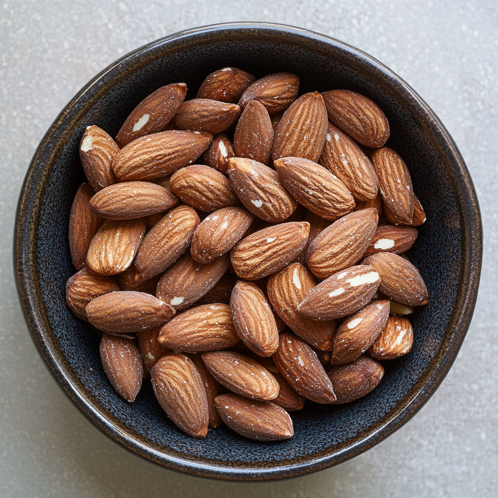 Celé mandle pražené, nesolené 1 kg EfZin