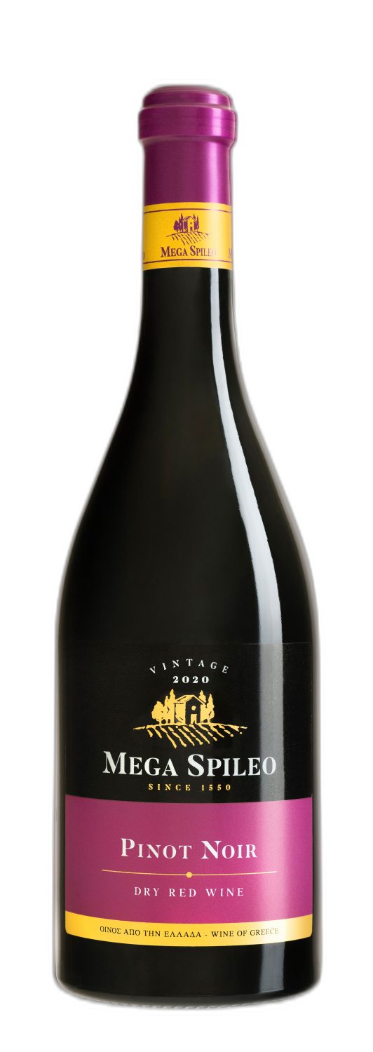 CAVINO MEGA SPILEO PINOT NOIR, ročník 2022, červené suché víno 750 ml
