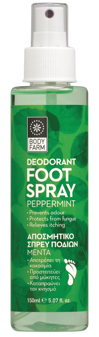 BODYFARM Deodorant - sprej na nohy MÁTA 150 ml