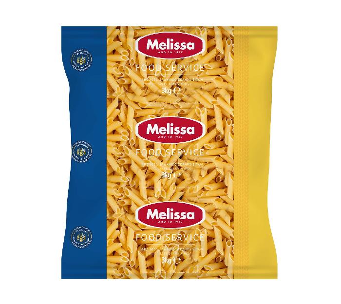 Řecké těstoviny Penne Rigate 3kg Melissa