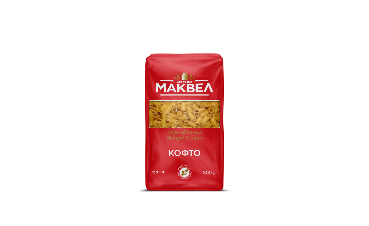 VÝPRODEJ Řecké semolinové těstoviny Kofto Makaronaki 500 g MAKVEL