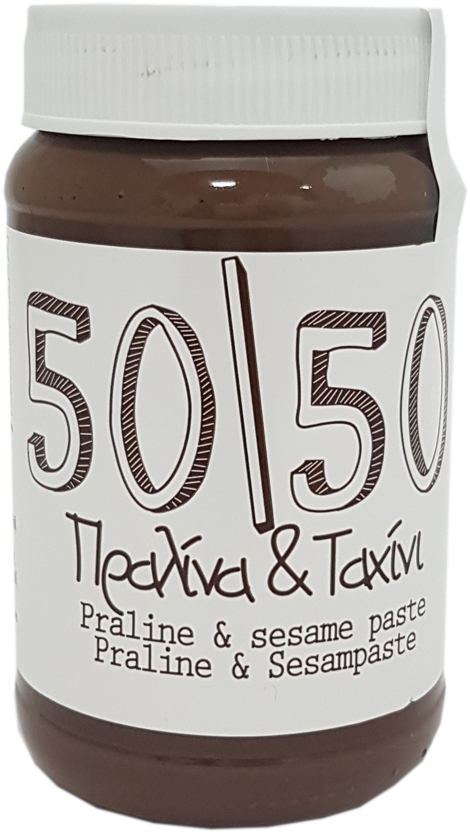Levně MELETIADIS Tahini s kakao-lískooříškovým krémem 50:50 360 g