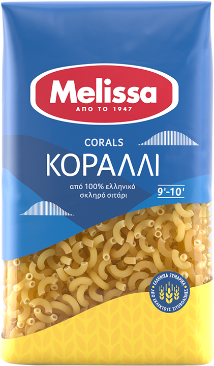 Řecké těstoviny mini kolínka Koralli 500 g Melissa