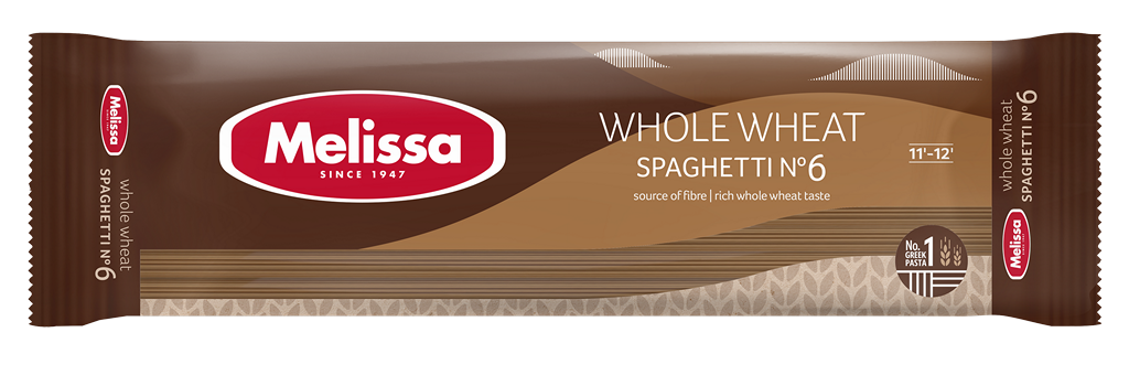 Řecké celozrnné špagety N°6 500 g Melissa