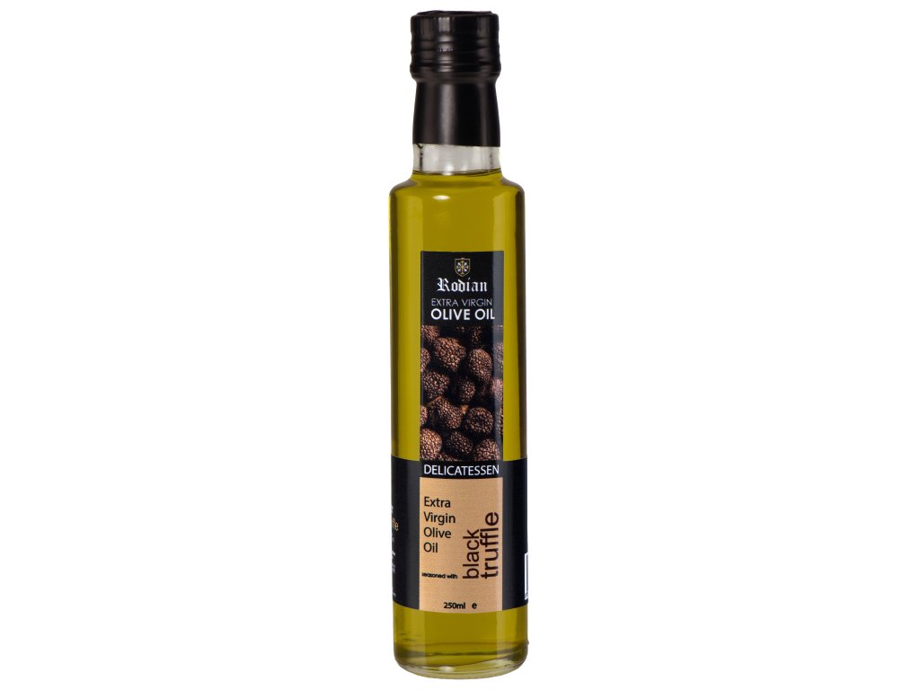 Dressing s extra panenským olivovým olejem a černým lanýžem 250 ml RODIAN