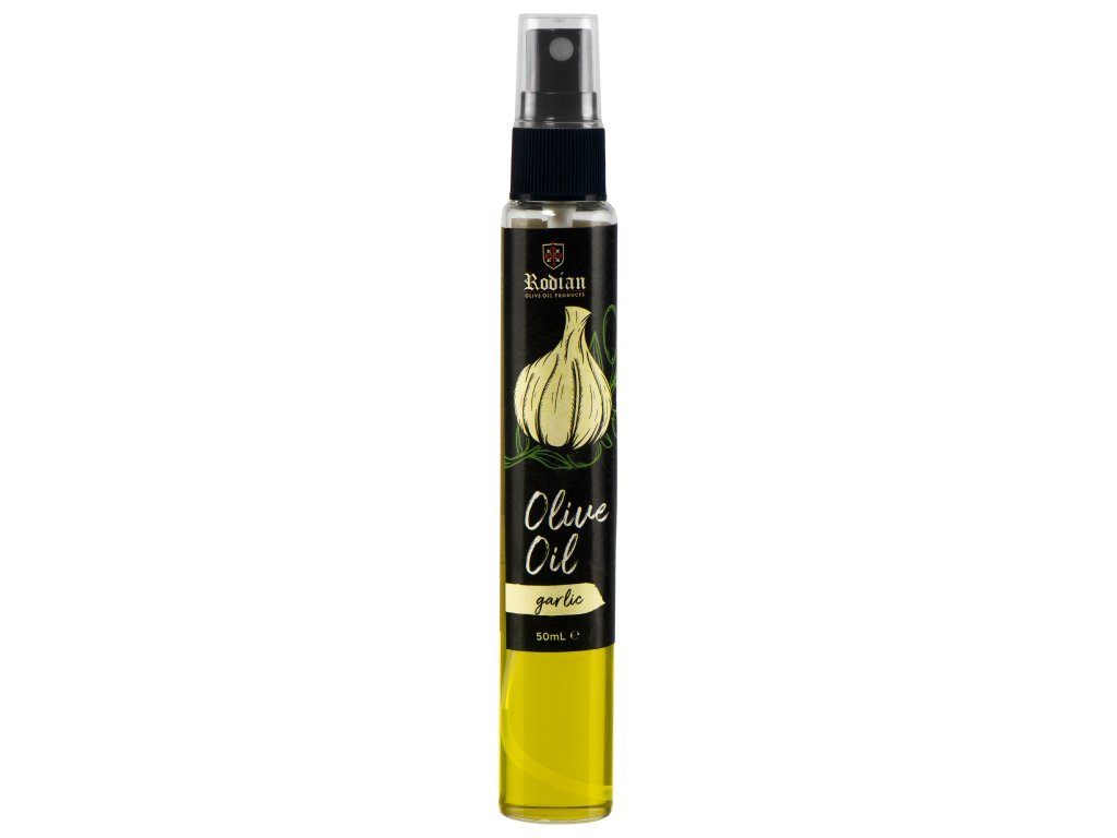 Dressing s extra panenským olivovým olejem ČESNEK ve spreji 50 ml RODIAN
