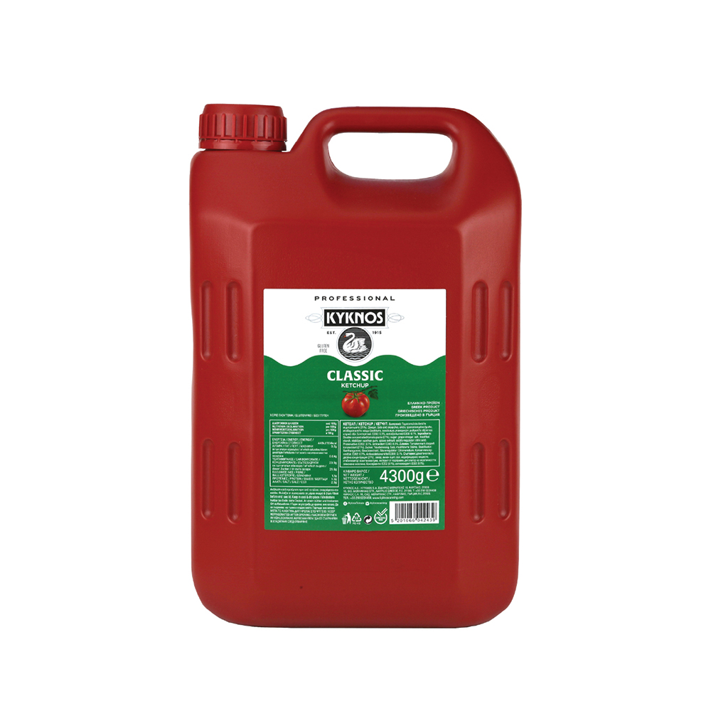 Levně KYKNOS Kečup jemný 4,3 kg PET