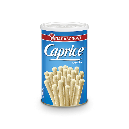 Levně CAPRICE PAPADOPOULOS Papadopoulos Caprice 115 g plněné trubičky vanilka