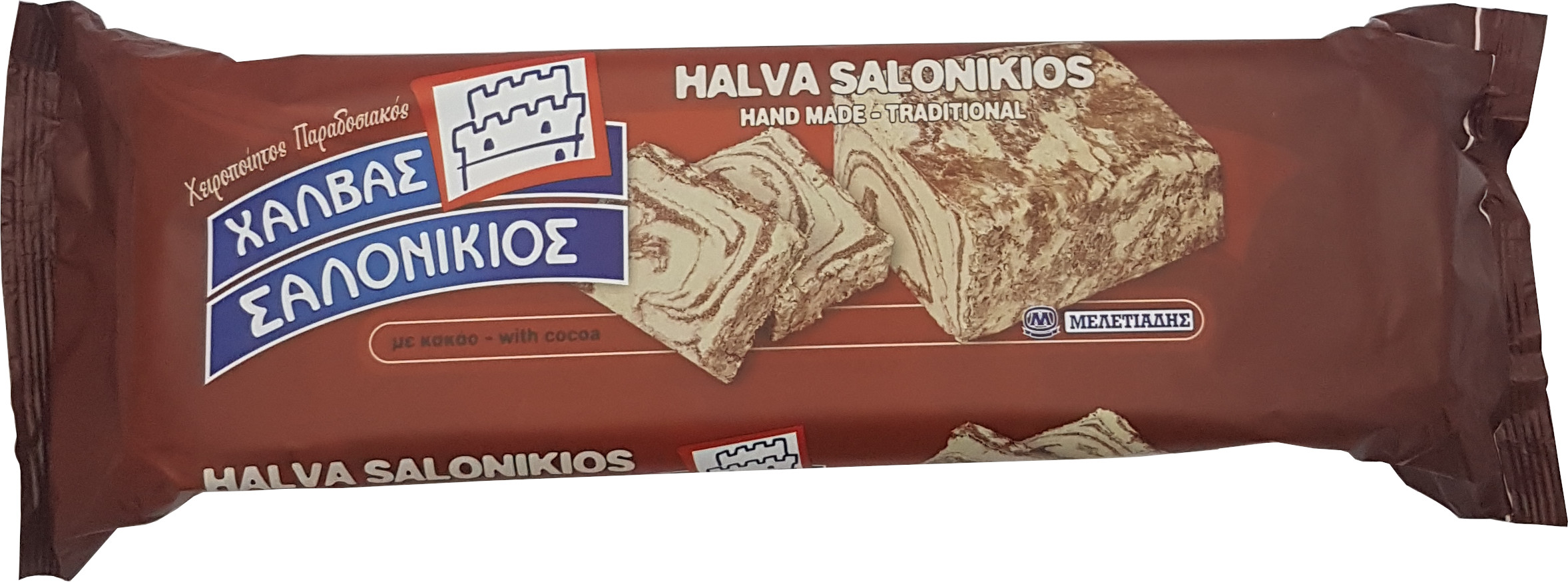 MELETIADIS Chalva kakaová  2,5 kg balíček gastro balení