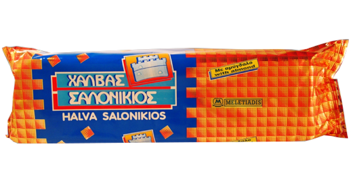 MELETIADIS Chalva s mandlemi 2,5 kg - balíček gastro balení