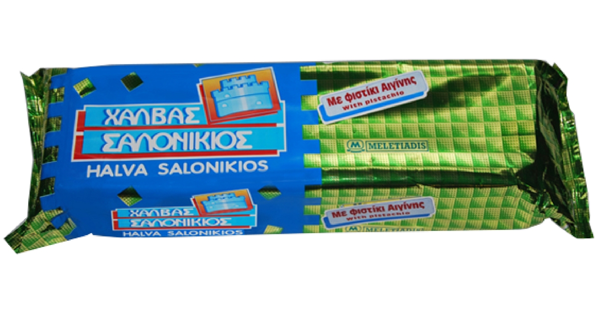 MELETIADIS Chalva s pistáciemi 2,5 kg balíček gastro balení