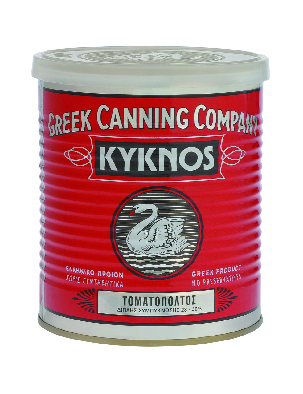 KYKNOS Rajčatový protlak 2x koncent. 28-30% 860 g plech