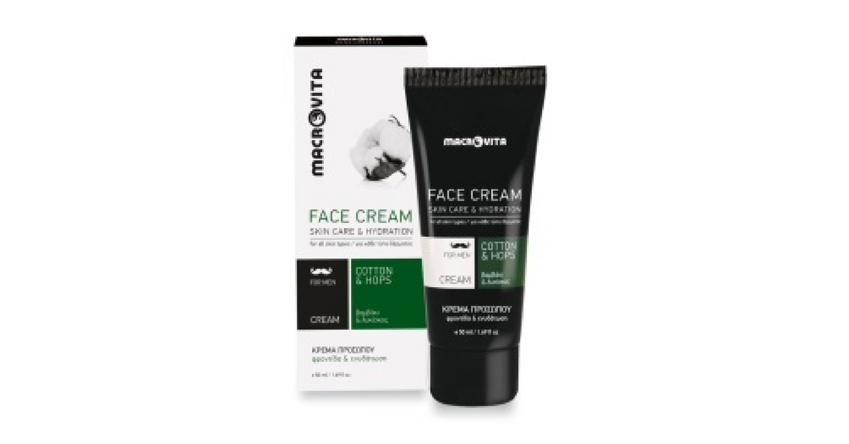 MACROVITA Hydratační krém na pleť pro muže 50 ml