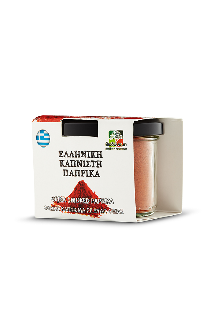 BIODINAMI Řecká uzená paprika 50 g skleněná dóza