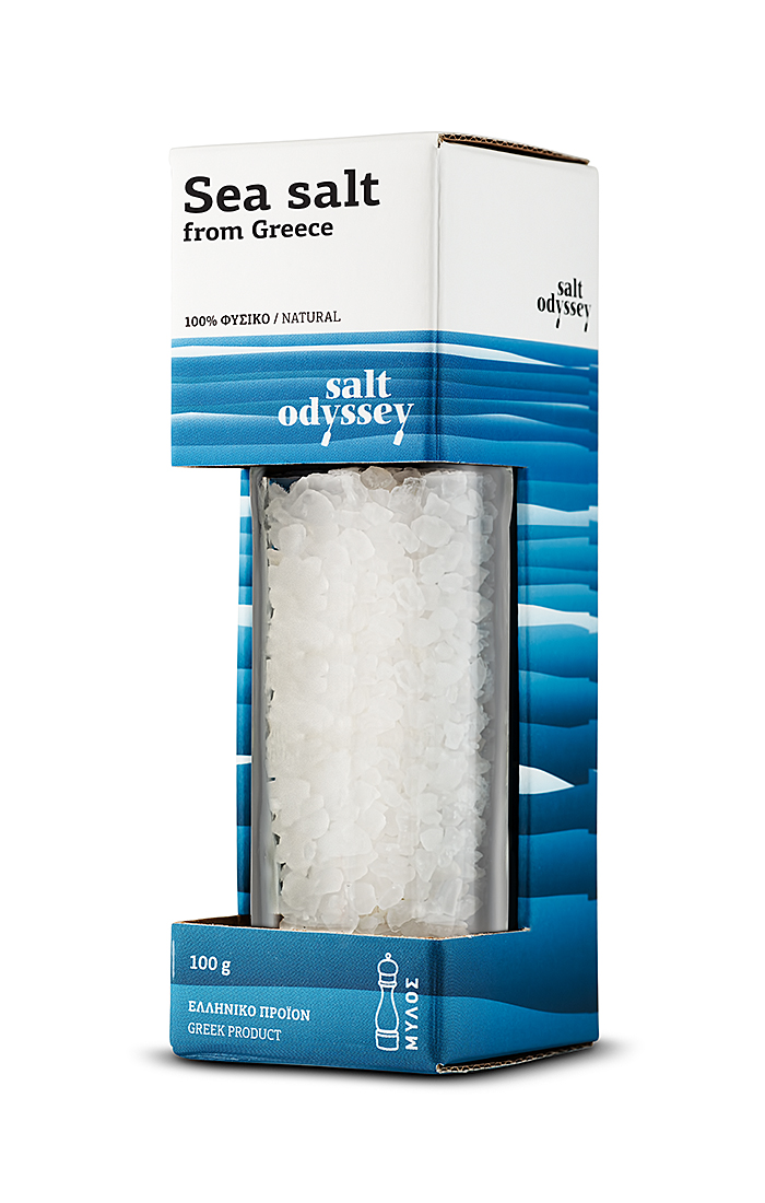 SALT ODYSSEY Mořská sůl hrubá 100 g mlýnek