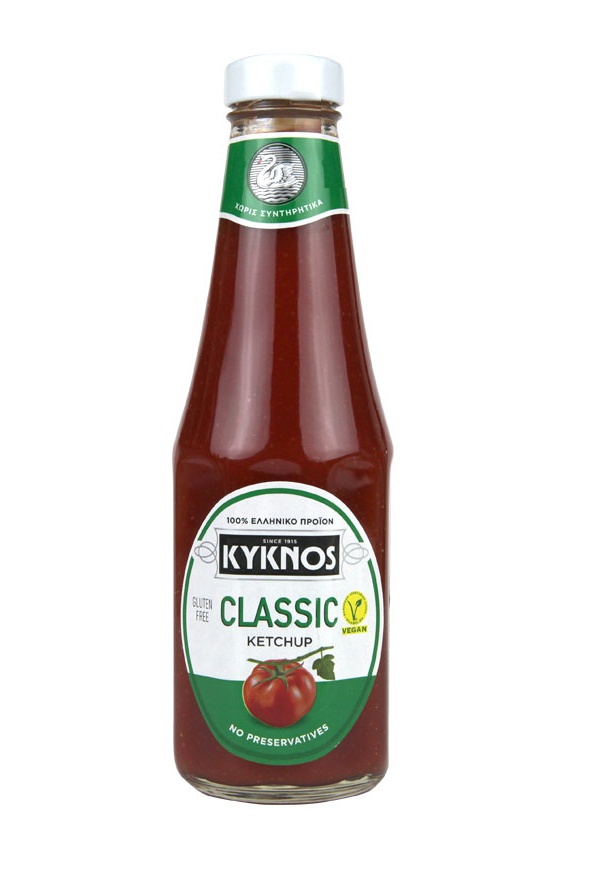 Levně KYKNOS Kečup jemný 330 g - sklo
