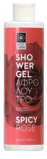BODYFARM Sprchový gel SPICY ROSE 250 ml