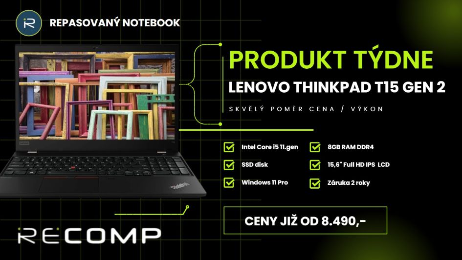 Produkt týdne | Lenovo ThinkPad T15 Gen2