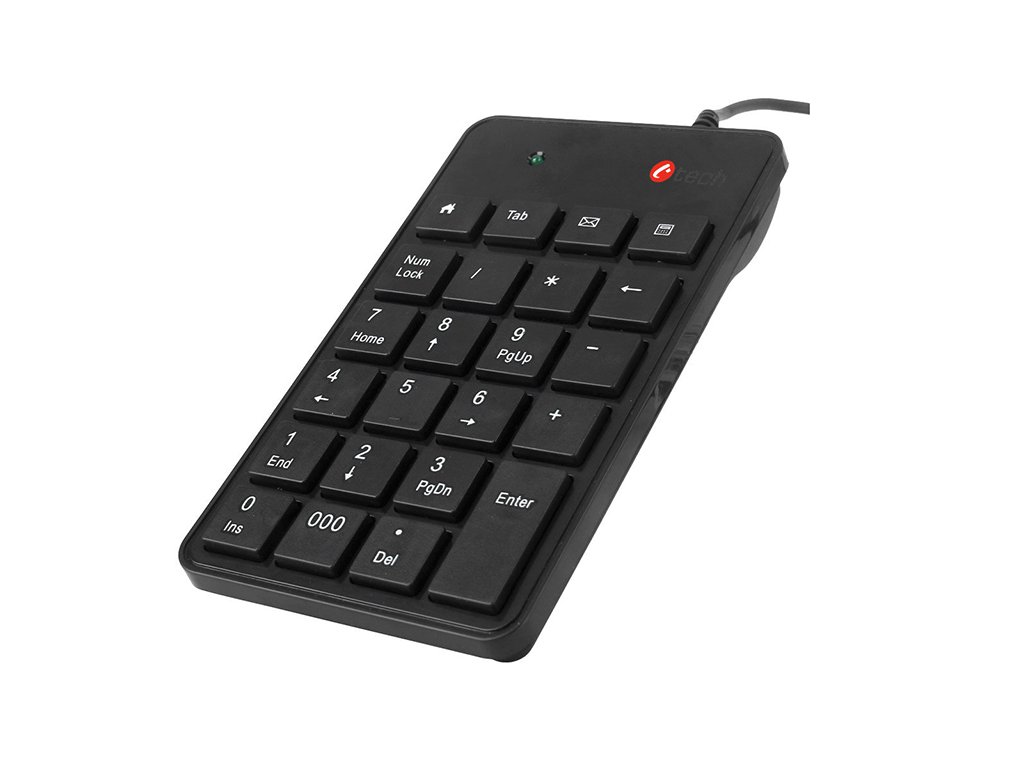 Numerická klávesnice C-Tech USB (KBN-01) - RECOMP.cz